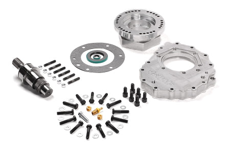TRANSPORTER トランスポーター OFFSET CASE 6’4 [L] TX-10 to 6 Bolt Round Dual Transfer Case Adapter Kit, 23 Spline